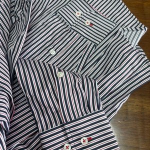Camisa Dufour Rayada Talle S Nueva - imagen 3