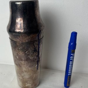 Coctelera de Platina Antigua - imagen 2