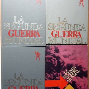 Cuatro Libros "La Segunda Guerra Mundial" - Tomos 1, 6, 7, 9 - Editorial Codex 1966 - imagen 1