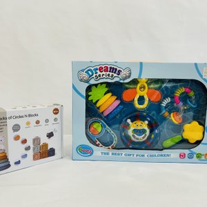 Lote anterior: Set de Sonajeros y Juego Didáctico Infantil "Dreams Series"