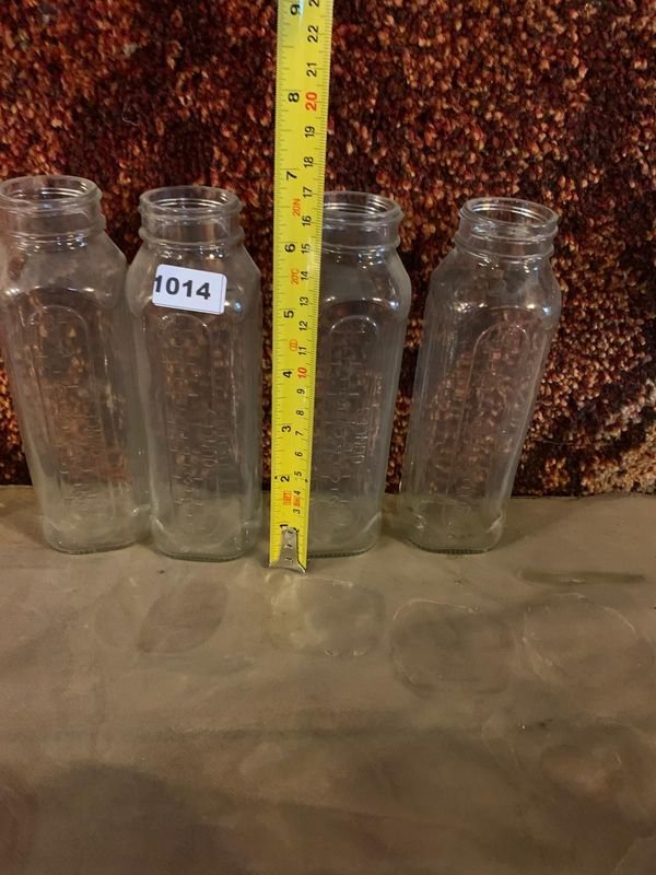Botellas de vidrio transparente para medir - imagen 3
