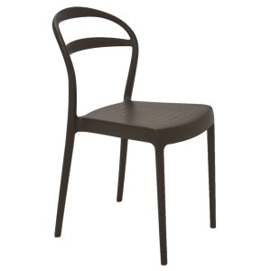 Juego de 2 Sillas Sisi Marrón - imagen 2