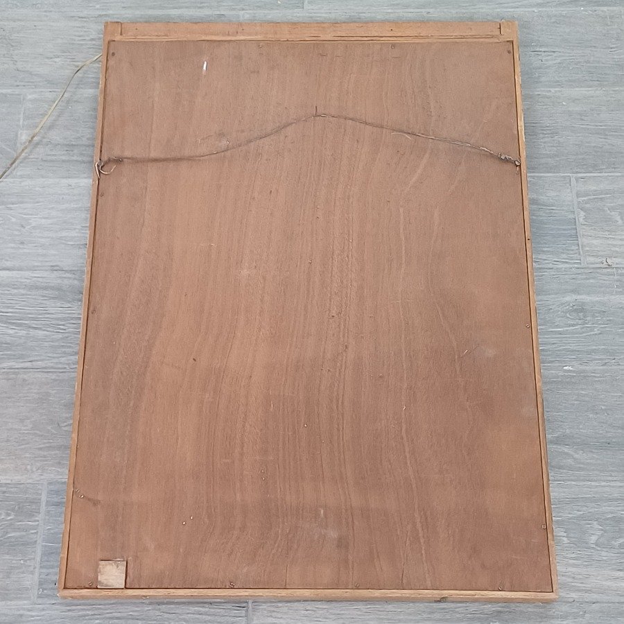 Espejo de madera maciza con luces - imagen 7