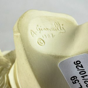Busto de Giuseppe Verdi en Alabastro, 12 cm - imagen 5