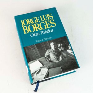 Obra Poética de Jorge Luis Borges - Edición Tapa Dura con Sobrecubierta - imagen 1