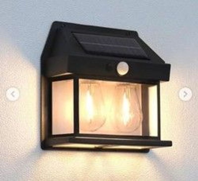 Foco led solar con dos bombillas para exterior - excelente calidad - imagen 2