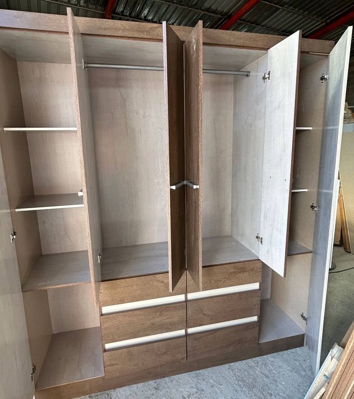 Placard de Madera con 6 Puertas y 6 Cajones - imagen 2