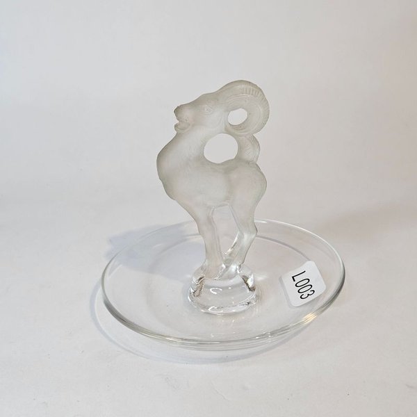 Lalique Cristal Antiguo Despojador de Anillos - imagen 1