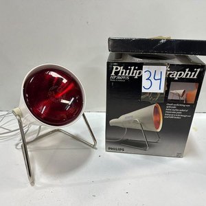 Lámpara Infrarroja Philips HP 3609 S con Caja - imagen 2