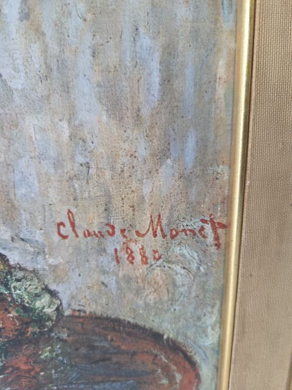 Pintura de Claude Monet enmarcada - imagen 4