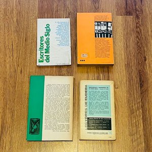 Lote de 4 Libros: Escritores, Historia Medieval y Literatura Hispanoamericana - imagen 2