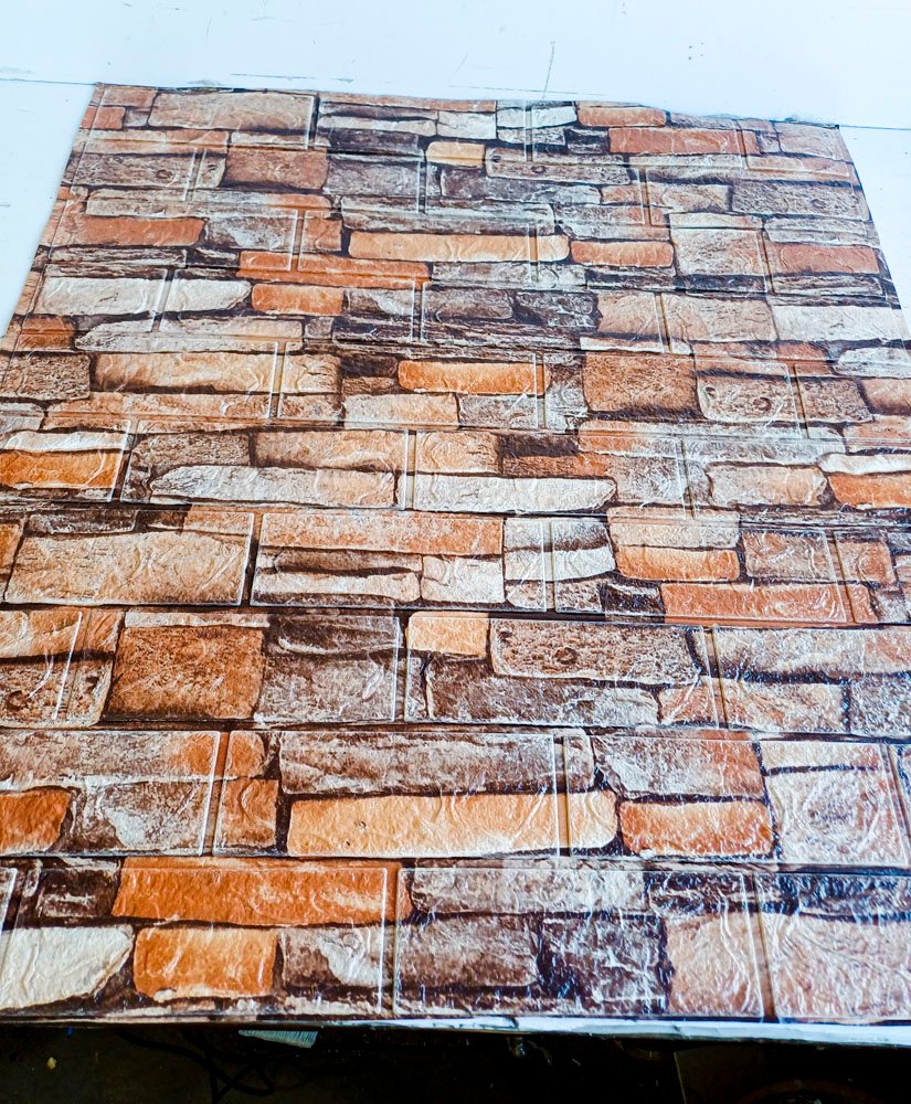 34 Placas Decorativas Adhesivas Efecto Ladrillo 70 x 77 cm