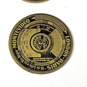 Dos Calendarios Perpetuos "London-París" Montevideo - imagen 2