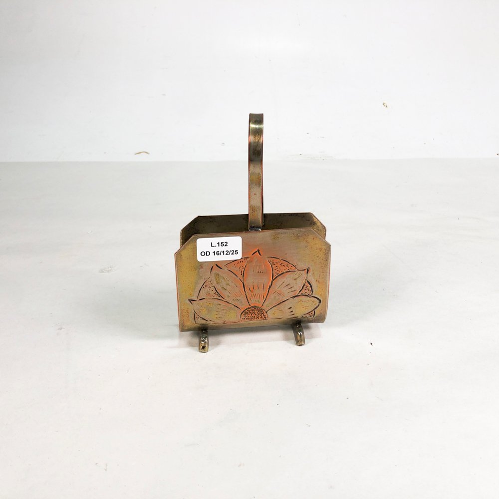 Servilletero en metal ingles sheffield de 15 x 9,5 cm