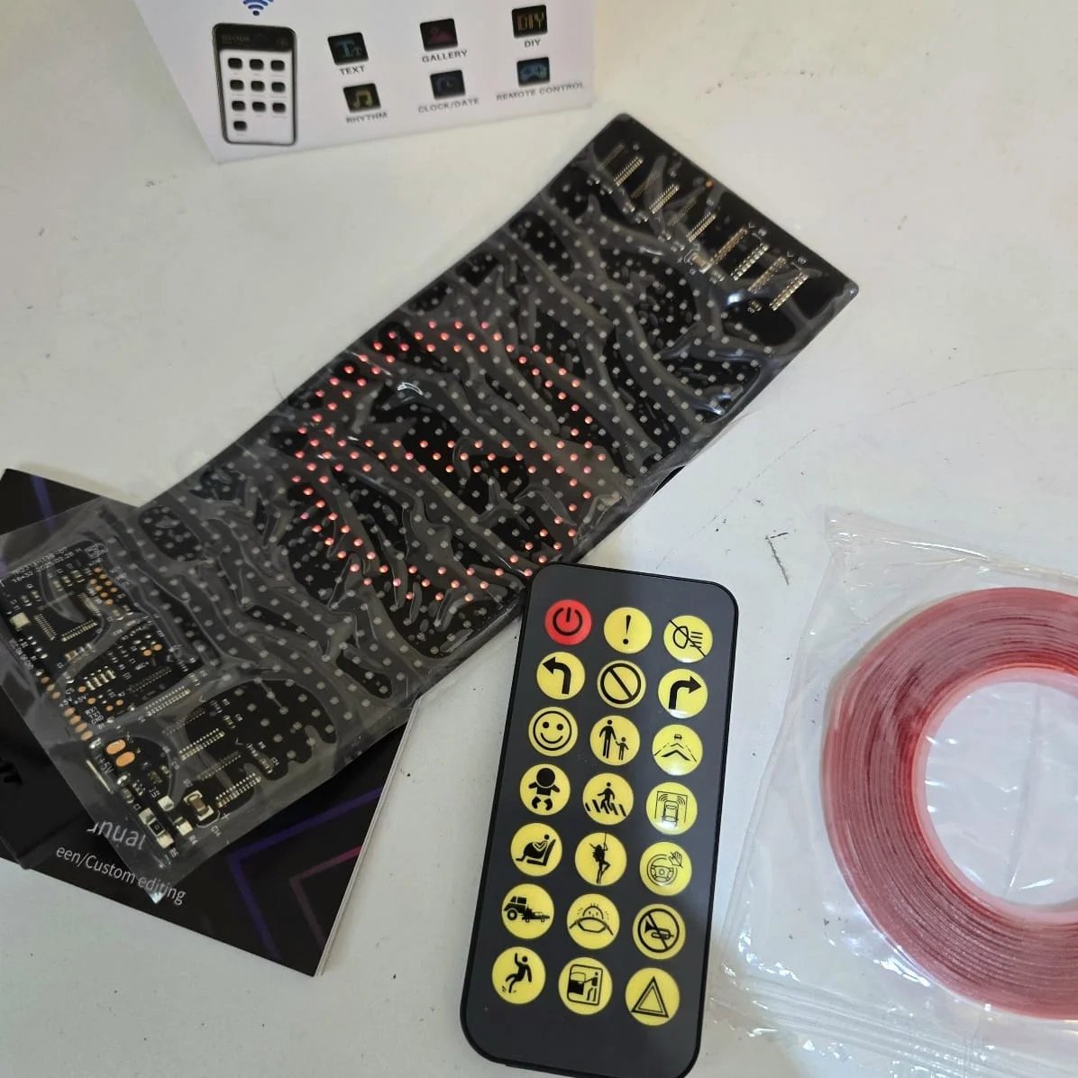 Panel de Matriz LED RGB con Control Remoto - imagen 8