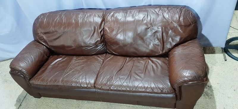 Sillon de Cuero Marrón Chocolate - imagen 2