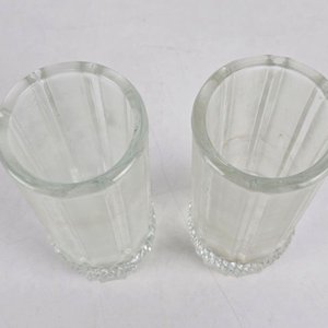 Juego de Vasos de Cristal Tallado y Esmerilado - imagen 5