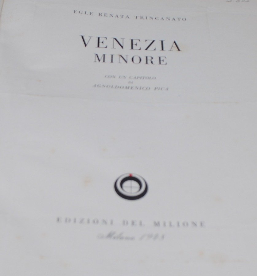 Libro de Venezuela Minore, Edición del Milione, 1948 - imagen 3