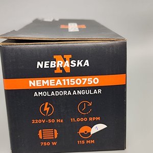 Amoladora Angular Nebraska NA-750 de 750W y 115mm - imagen 5
