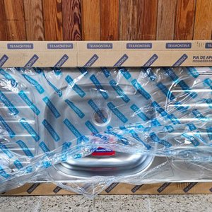 Mesada de Cocina Tramontina con Pileta Acero Inoxidable 1.20m x 50cm Sin Uso - imagen 2
