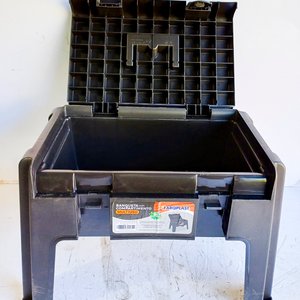 Banqueta Plegable Multiuso Arplast Negra - imagen 2