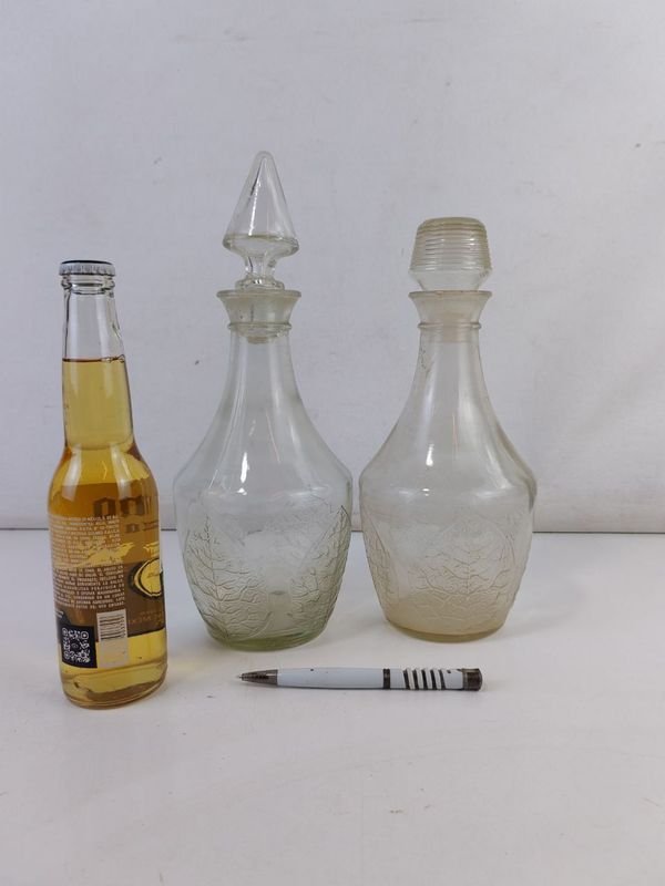 Botellas de vidrio claras para licor - imagen 2