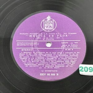 Vinilo "Música en Flor" Varios Intérpretes Hispavox - imagen 4