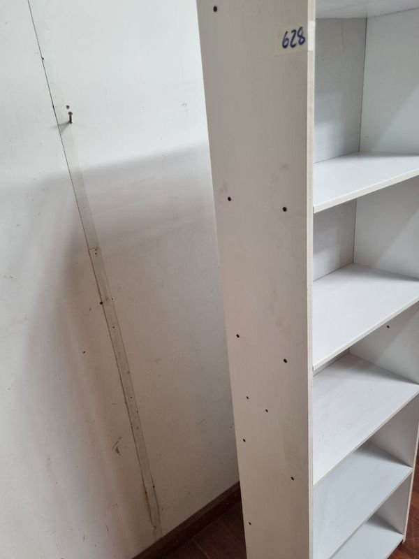 Estantería blanca de madera para hogar - imagen 3