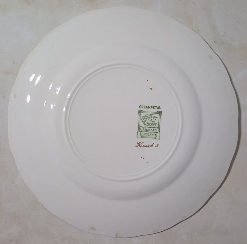 Plato de Porcelana INGLESA 'Keswick 3' - Excelente Condición - imagen 3