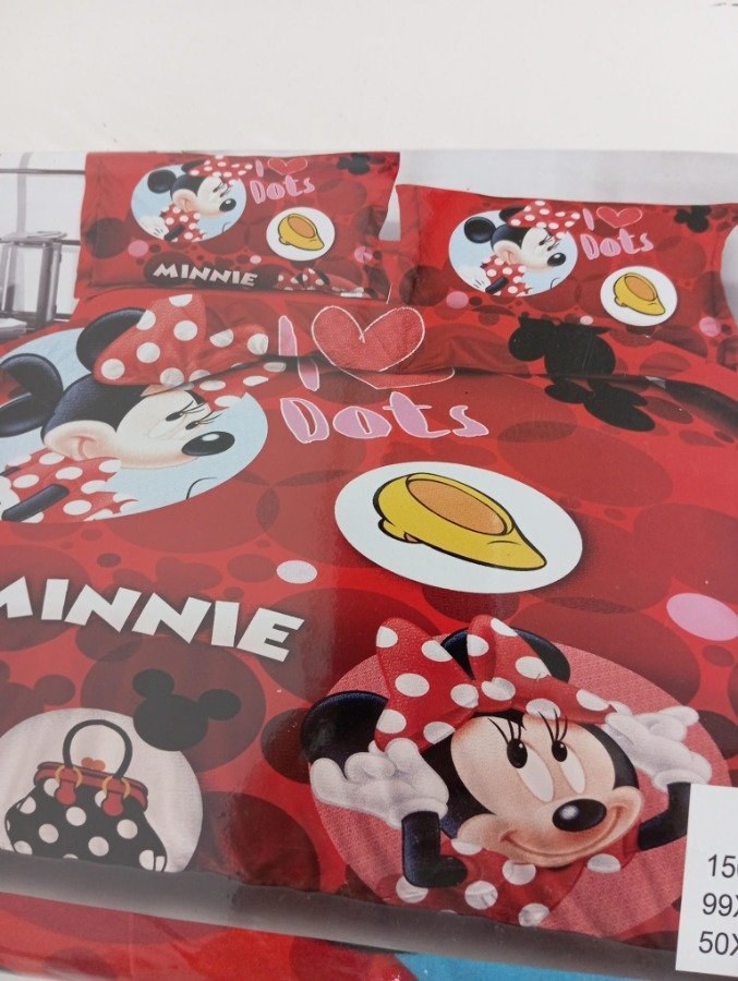 Conjunto de sabanas Minnie Mouse infantil - imagen 3