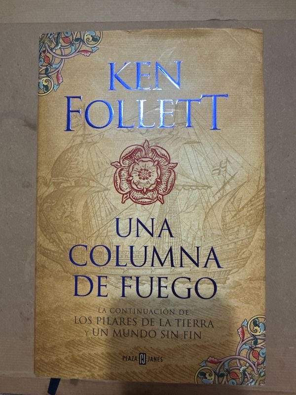 Libro "Una Columna de Fuego" de Ken Follett - imagen 1