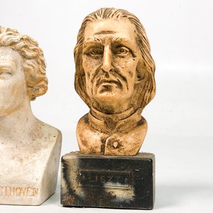Dos Bustos de Personajes Históricos, 10 cm - imagen 3