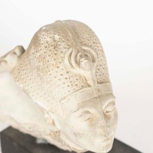 Escultura Egipcia Réplica Cabeza Tutankamón - imagen 2
