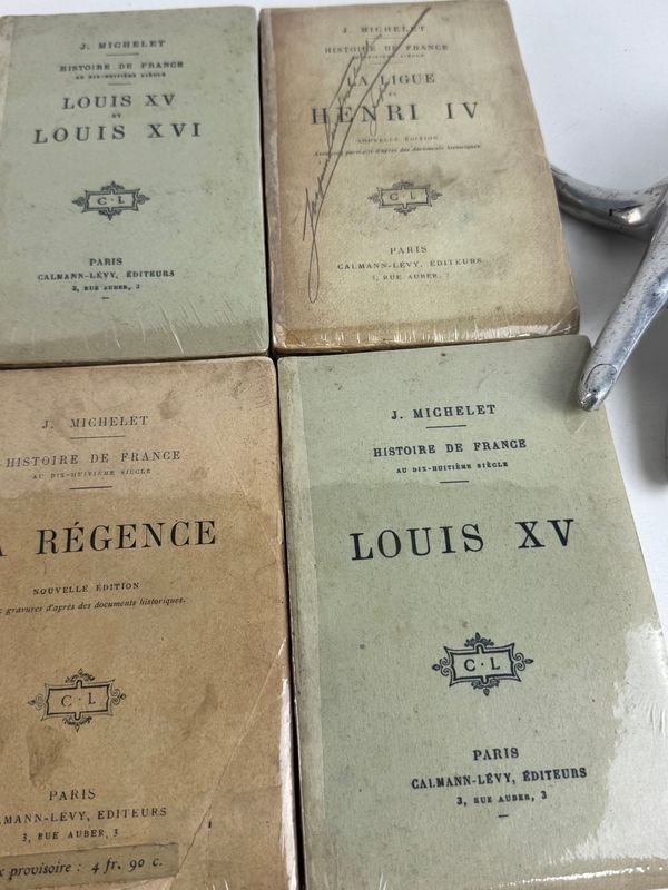 Colección de libros históricos por Jules Michelet - imagen 3
