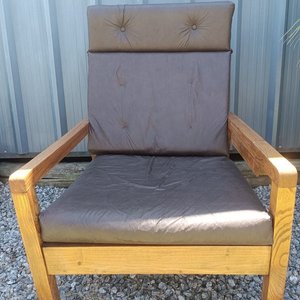 Sillón de Paraíso Macizo Estilo Nórdico - imagen 2