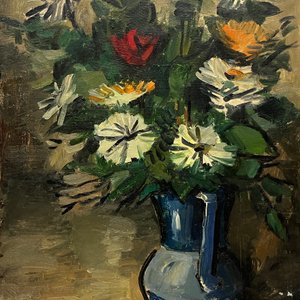 Lote anterior: Jonio Montiel "Florero" Óleo sobre Tela - 53 x 37 cm
