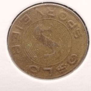 Moneda Oslo Noruega Sporveier 600 M - imagen 4