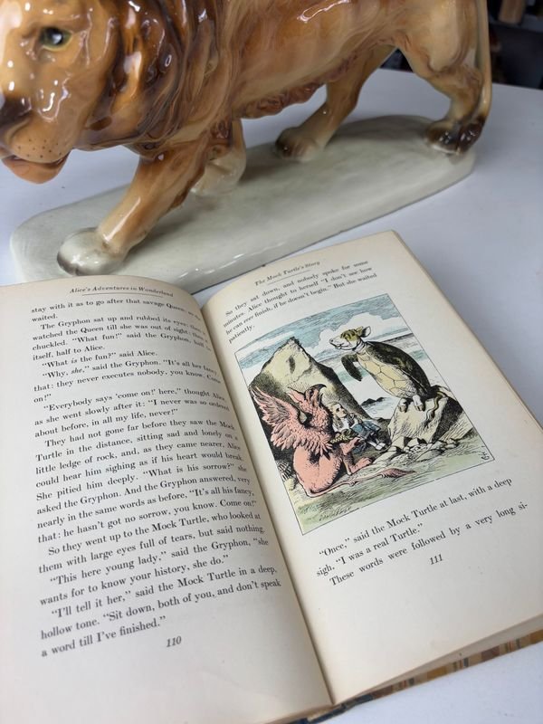 Rara Edición Especial de Alicia en el País de las Maravillas Ilustrado por Lewis Carroll - imagen 5