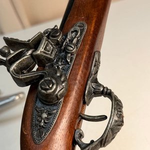 Réplica Decorativa Pistola a Chispa Siglo XVIII - imagen 6
