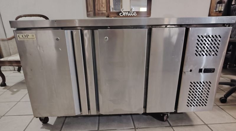 Freezer de Acero Inoxidable COP Refrigerated Equipment para Barbacoa