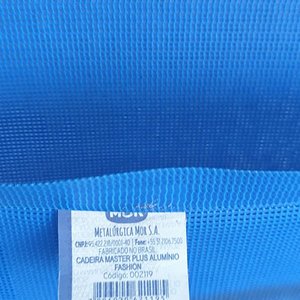 Silla Plegable Master Plus Aluminio Mor Azul con Apoyabrazos - imagen 8