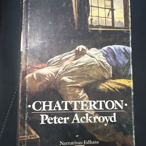Lote siguiente: Libro "Chatterton" de Peter Ackroyd