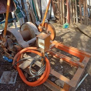 Guinche con Polea Industrial - Sin Motor ni Linga - imagen 4