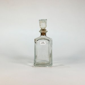 Lote anterior: Botellón Rectangular de Vidrio Hialino con Tapón