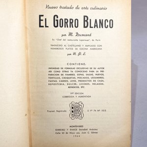 Libro "El Gorro Blanco" y "El Libro del Vino" - imagen 2
