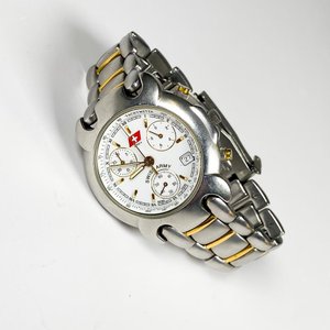 Lote siguiente: Reloj Pulsera Caballero Swiss Army Classic Cronógrafo Acero y Oro