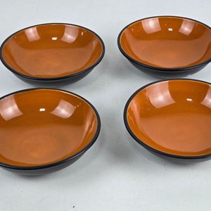 Juego de Vajilla Cerámica Japonesa Marrón y Negro - imagen 2