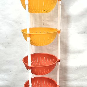 Lote siguiente: Organizador/Frutero Desarmable de Plástico con 6 Canastos