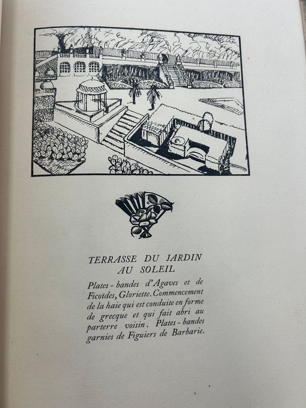 Libro de diseño de jardines *Les Jardins* de André Vera (1919) - imagen 6