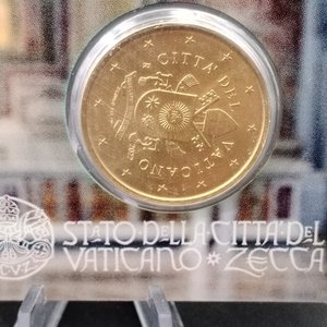 Moneda 50 EuroCent Vaticano 2022 "Pontificado de Papa Francisco" - imagen 4